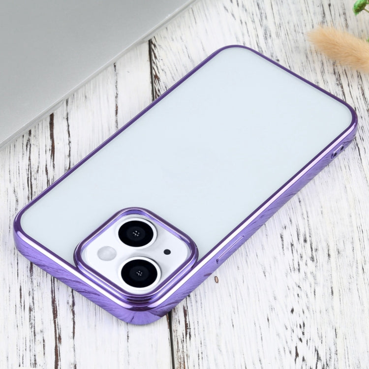For iPhone 13 Ultra-thin Electroplating TPU Protective Case