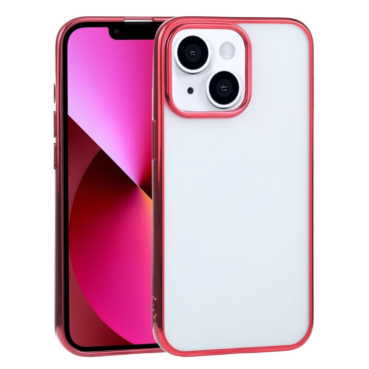 For iPhone 13 Ultra-thin Electroplating TPU Protective Case