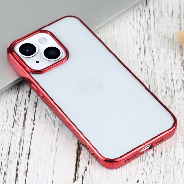 For iPhone 13 Ultra-thin Electroplating TPU Protective Case