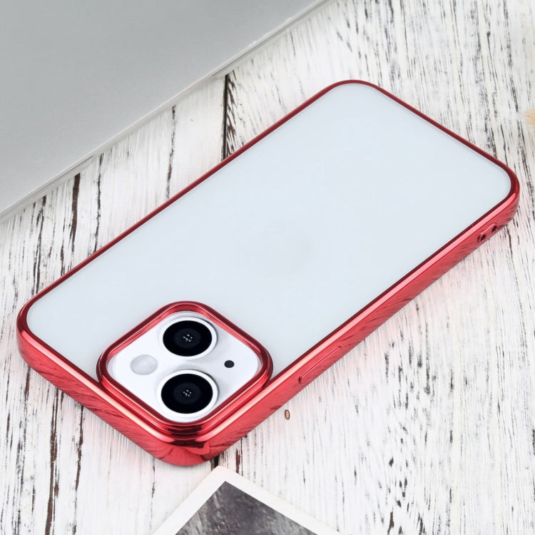 For iPhone 13 Ultra-thin Electroplating TPU Protective Case