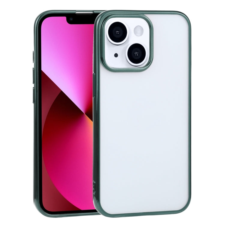 For iPhone 13 Ultra-thin Electroplating TPU Protective Case