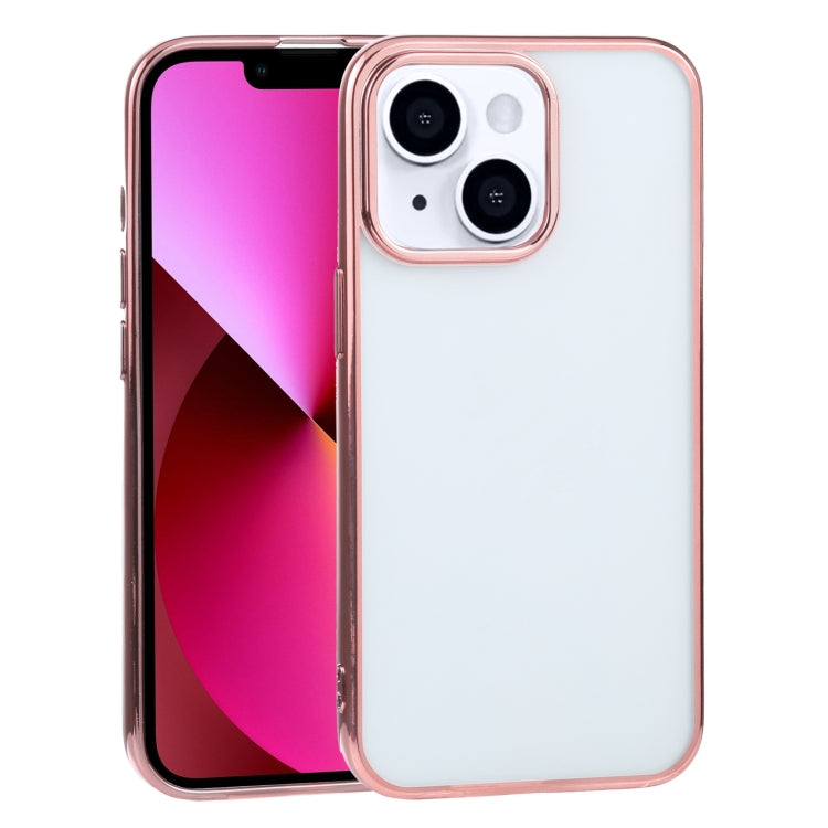 For iPhone 13 Ultra-thin Electroplating TPU Protective Case