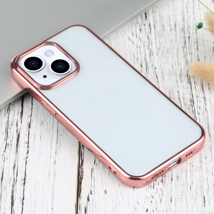For iPhone 13 Ultra-thin Electroplating TPU Protective Case