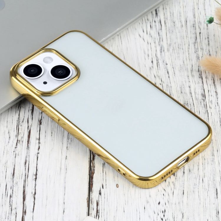 For iPhone 13 Ultra-thin Electroplating TPU Protective Case