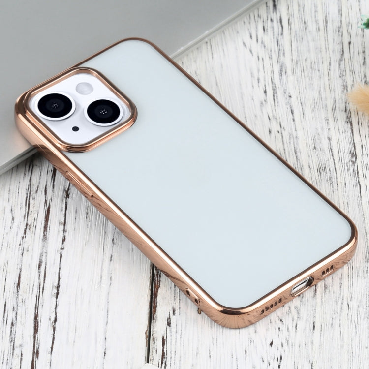 For iPhone 13 Ultra-thin Electroplating TPU Protective Case