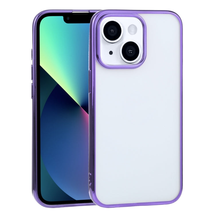 For iPhone 13 mini Ultra-thin Electroplating TPU Protective Case
