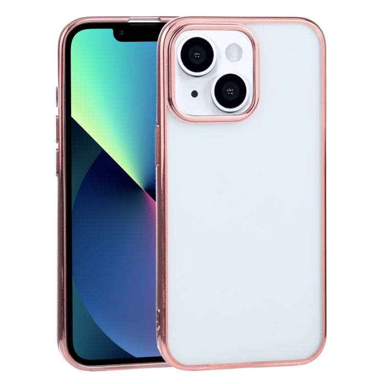 For iPhone 13 mini Ultra-thin Electroplating TPU Protective Case