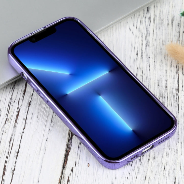 For iPhone 13 Pro Ultra-thin Electroplating TPU Protective Case