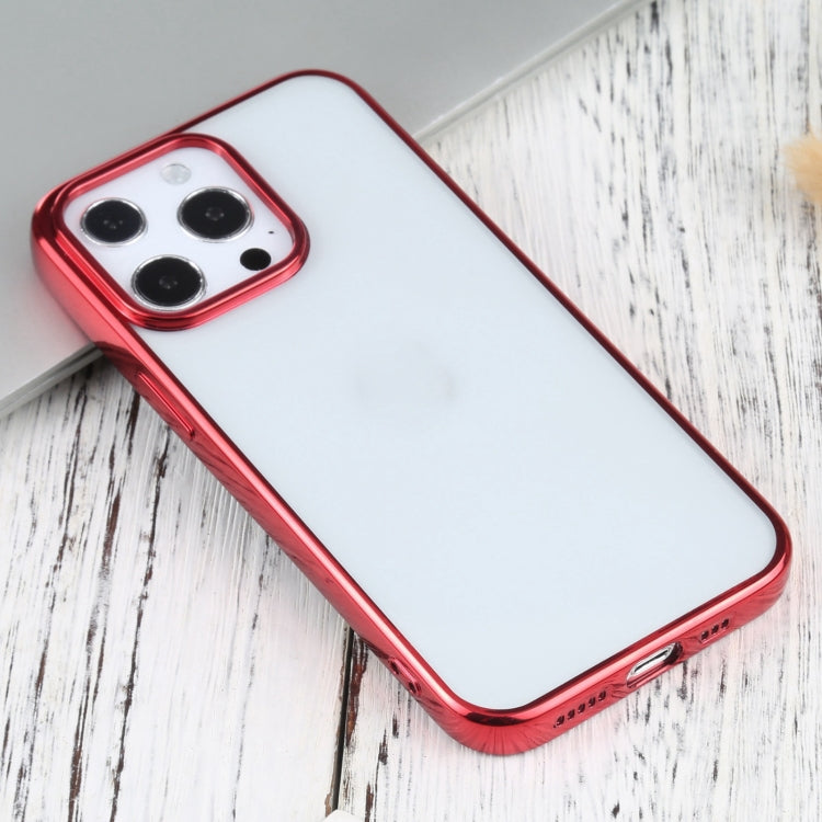 For iPhone 13 Pro Ultra-thin Electroplating TPU Protective Case