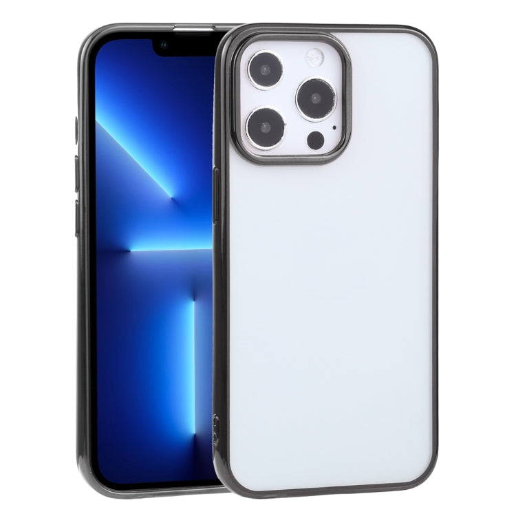 For iPhone 13 Pro Ultra-thin Electroplating TPU Protective Case