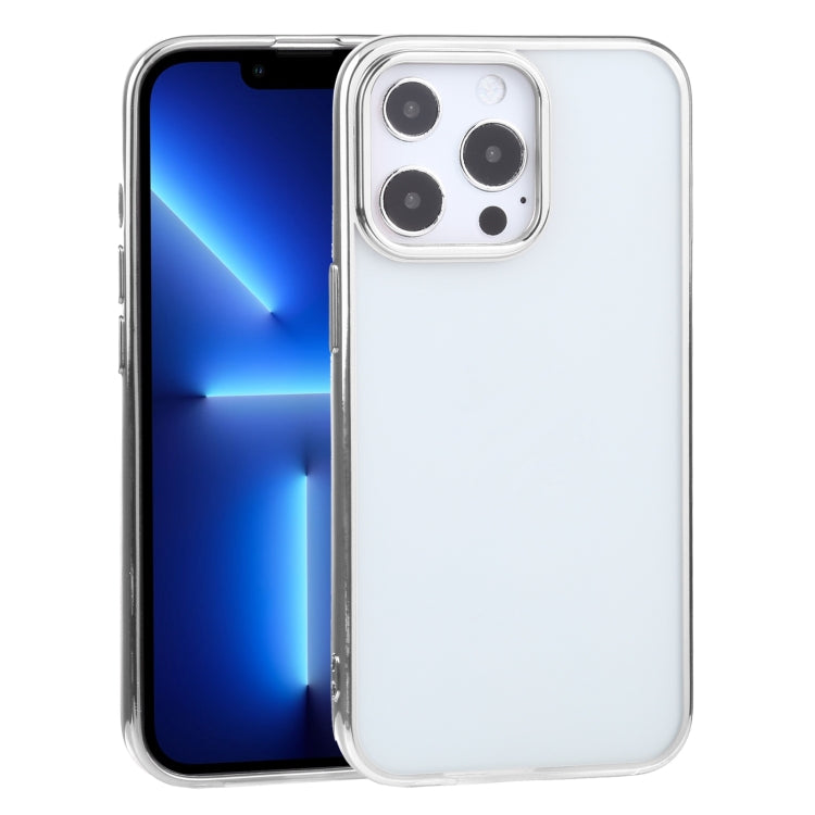 For iPhone 13 Pro Ultra-thin Electroplating TPU Protective Case