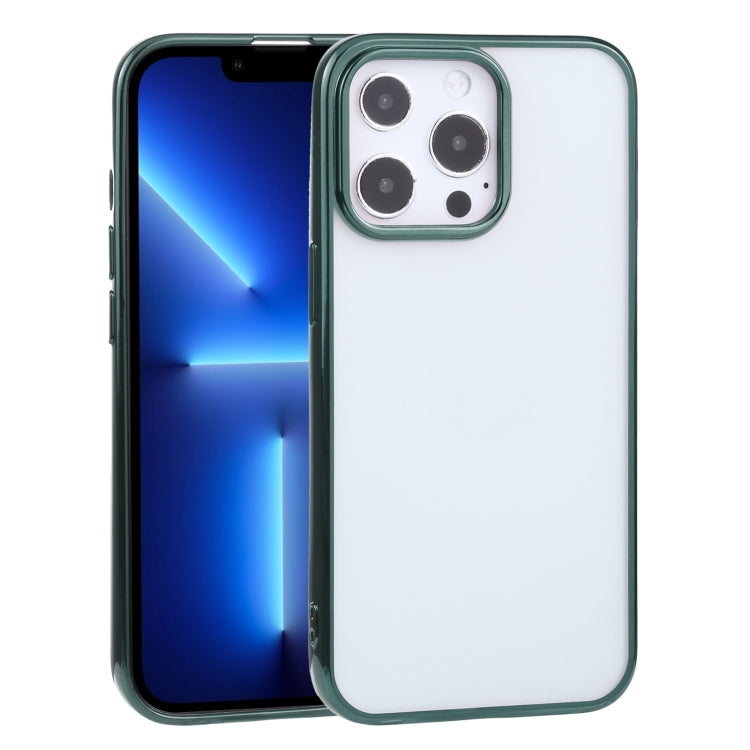 For iPhone 13 Pro Ultra-thin Electroplating TPU Protective Case
