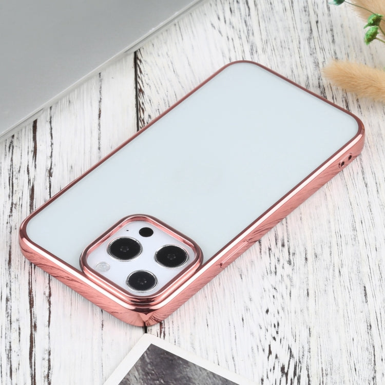 For iPhone 13 Pro Ultra-thin Electroplating TPU Protective Case