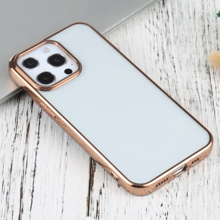 For iPhone 13 Pro Ultra-thin Electroplating TPU Protective Case