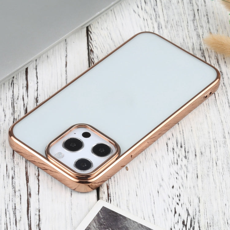 For iPhone 13 Pro Ultra-thin Electroplating TPU Protective Case