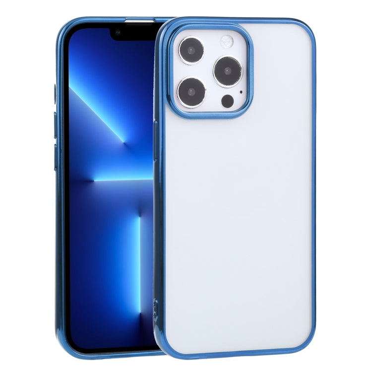 For iPhone 13 Pro Ultra-thin Electroplating TPU Protective Case