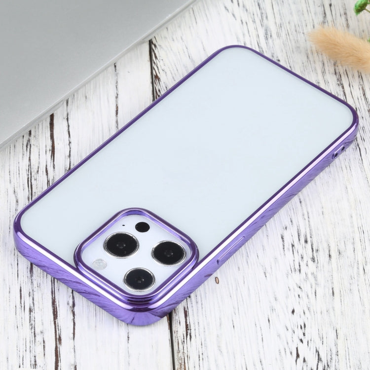 For iPhone 13 Pro Max Ultra-thin Electroplating TPU Protective Case