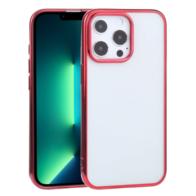 For iPhone 13 Pro Max Ultra-thin Electroplating TPU Protective Case