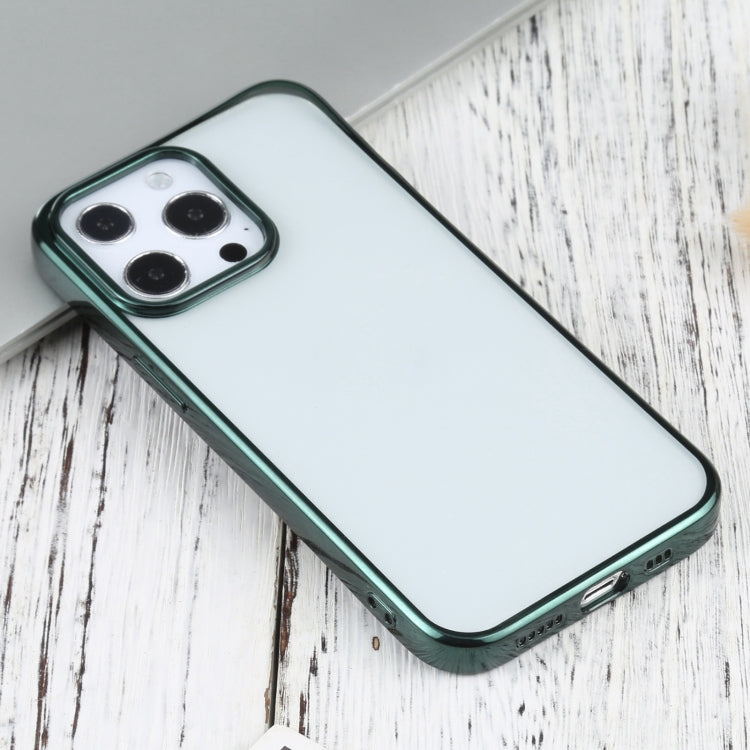 For iPhone 13 Pro Max Ultra-thin Electroplating TPU Protective Case
