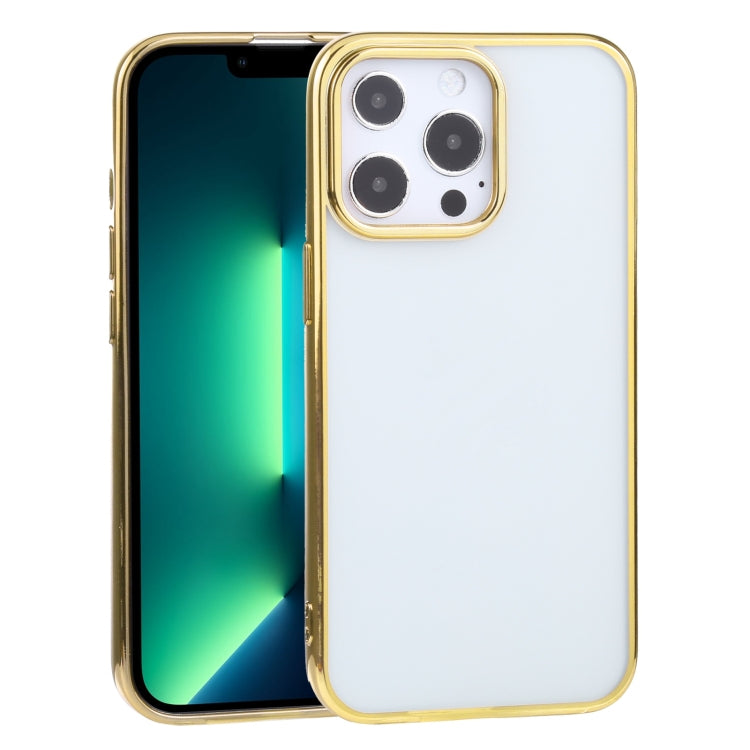 For iPhone 13 Pro Max Ultra-thin Electroplating TPU Protective Case