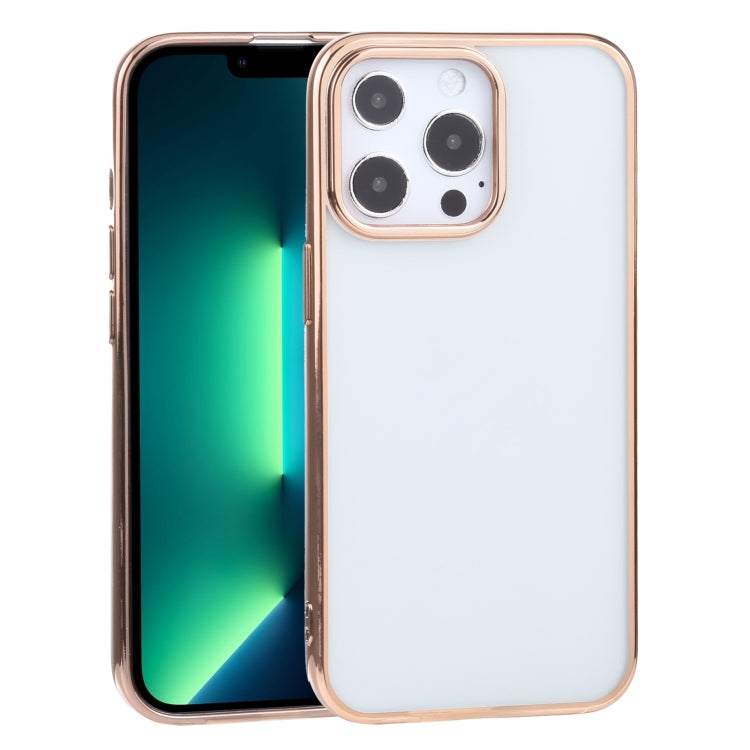 For iPhone 13 Pro Max Ultra-thin Electroplating TPU Protective Case