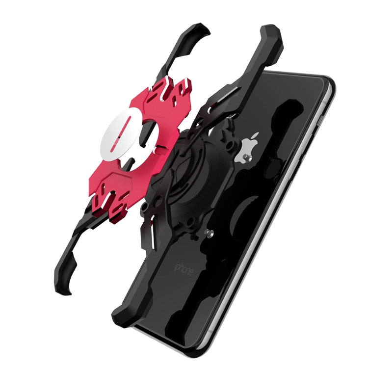 For iPhone 6 Plus / 6 Hero Series Anti-fall Wear-resistant Metal Protective Case with Bracket