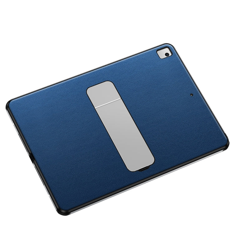 Plain Leather Texture Magnetic Buckle Shockproof Protective Case with Invisible Holder For iPad 10.2 2021 / 2020 / 2019 2020/2019