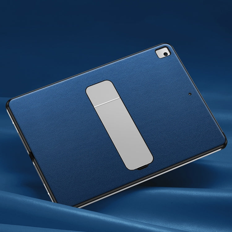 Plain Leather Texture Magnetic Buckle Shockproof Protective Case with Invisible Holder For iPad 10.2 2021 / 2020 / 2019 2020/2019