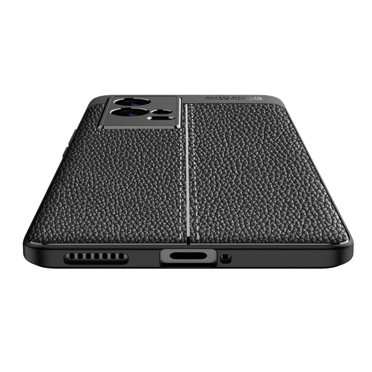 For vivo iQOO 8 Pro Litchi Texture TPU Shockproof Case
