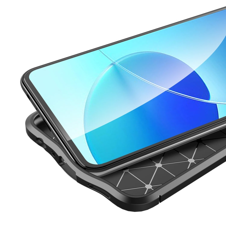 For OPPO Reno6 4G (Indonesia) Litchi Texture TPU Shockproof Case