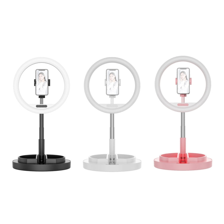 JM01 11 inch Single Position Fill Light Beauty Selfie Desktop Bracket Live Broadcast Integrated Floor LED Light