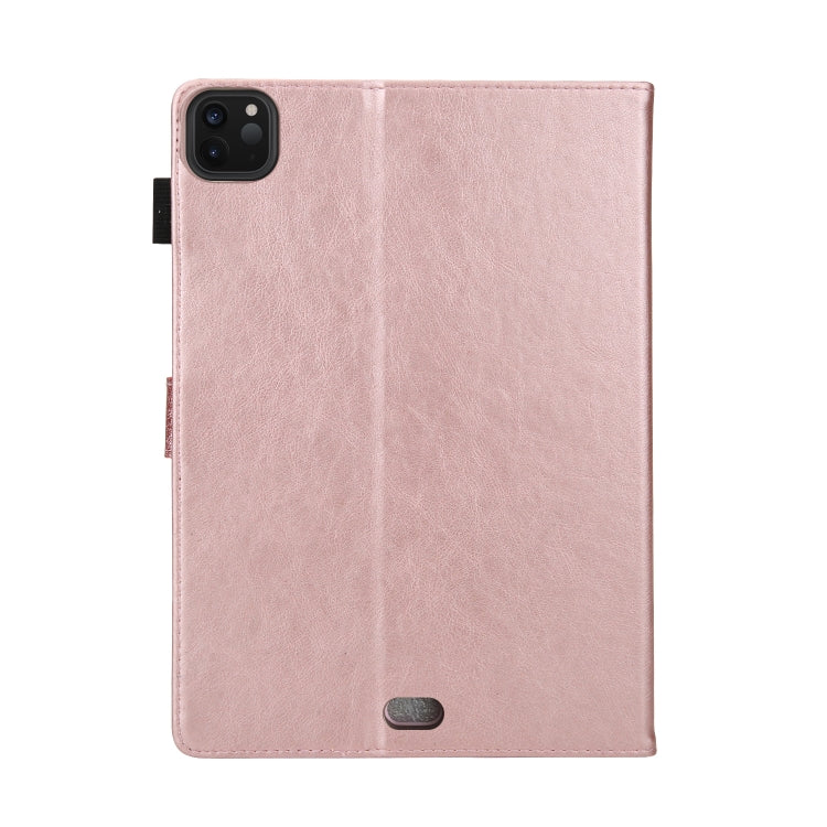 Glitter Powder Stitching Hot-pressed Changing PU Leather Tablet Case with Holder & Card Slots & Sleep / Wake-up Function For iPad 10.9 /Pro 11 2021/2020/2018