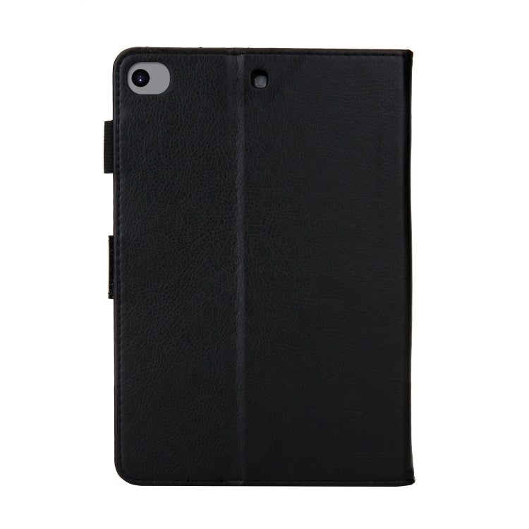 Glitter Powder Stitching Hot-pressed Changing PU Leather Case with Holder & Card Slots & Sleep / Wake-up Function For iPad mini 5/4/3/2/1