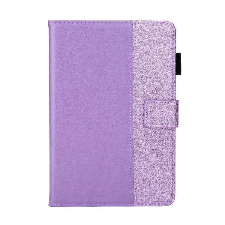 Glitter Powder Stitching Hot-pressed Changing PU Leather Case with Holder & Card Slots & Sleep / Wake-up Function For iPad mini 5/4/3/2/1
