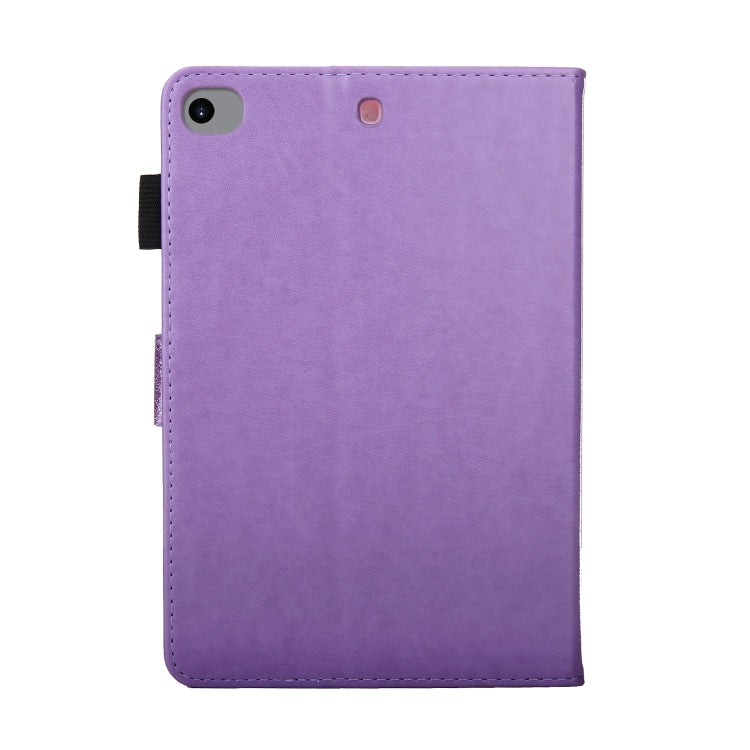 Glitter Powder Stitching Hot-pressed Changing PU Leather Case with Holder & Card Slots & Sleep / Wake-up Function For iPad mini 5/4/3/2/1