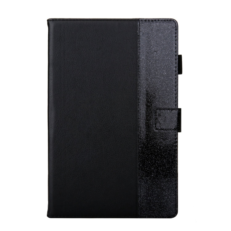 Glitter Powder Stitching Hot-pressed Changing PU Leather Case with Holder & Card Slots & Sleep / Wake-up Function For Samsung Galaxy Tab A7 10.4 2020 T500