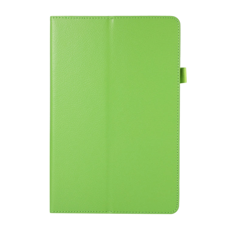 For Honor Tablet V7 Pro Litchi Texture Solid Color Horizontal Flip Leather Case with Holder & Pen Slot
