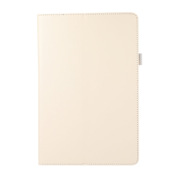 For Honor Tablet V7 Pro Litchi Texture Solid Color Horizontal Flip Leather Case with Holder & Pen Slot