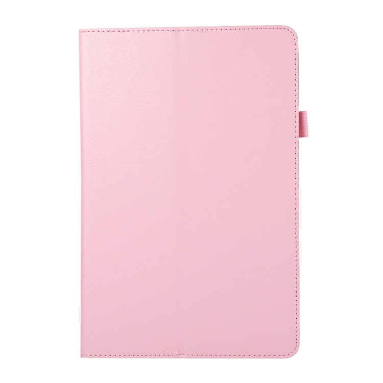 For Honor Tablet V7 Pro Litchi Texture Solid Color Horizontal Flip Leather Case with Holder & Pen Slot