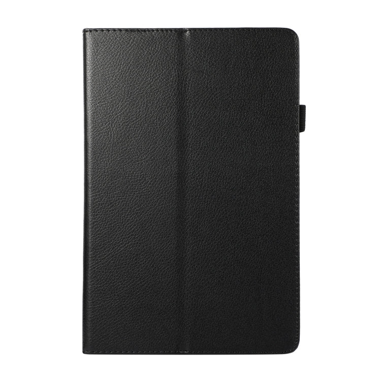 For Honor Tablet V7 Pro Litchi Texture Solid Color Horizontal Flip Leather Case with Holder & Pen Slot