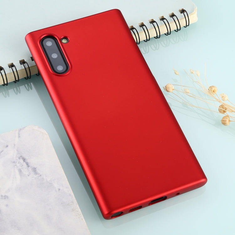 For Galaxy Note 10 Solid Color Plastic Protective Case