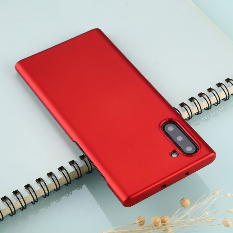 For Galaxy Note 10 Solid Color Plastic Protective Case