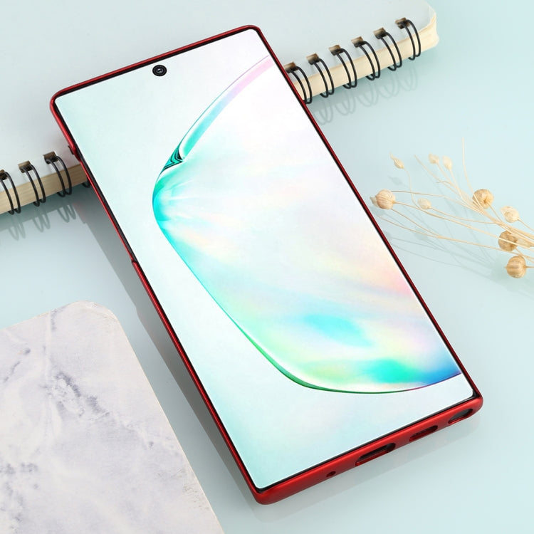 For Galaxy Note 10 Solid Color Plastic Protective Case