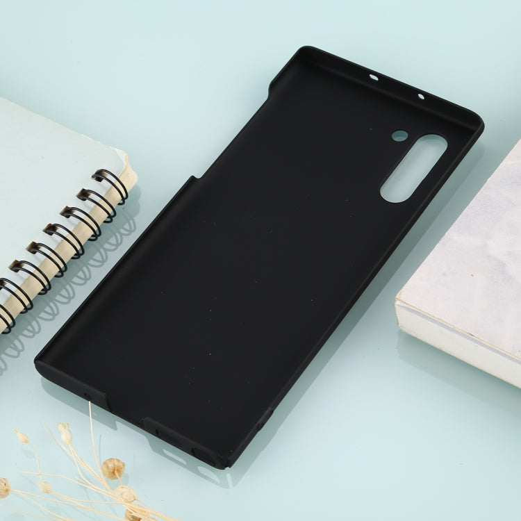 For Galaxy Note 10 Solid Color Plastic Protective Case