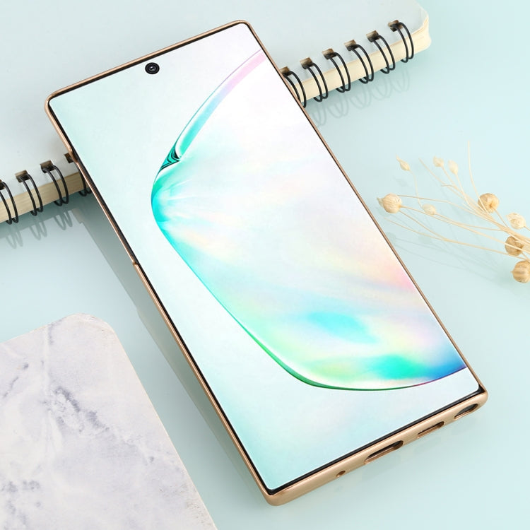 For Galaxy Note 10 Solid Color Plastic Protective Case