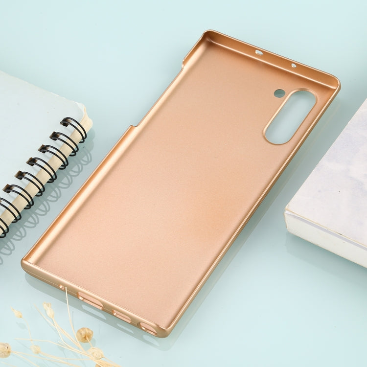For Galaxy Note 10 Solid Color Plastic Protective Case