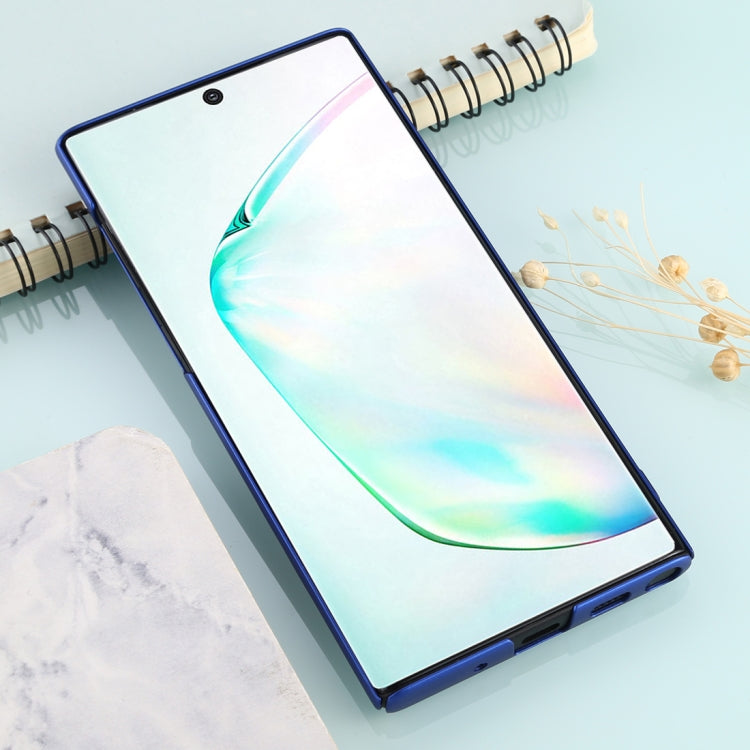 For Galaxy Note 10 Solid Color Plastic Protective Case