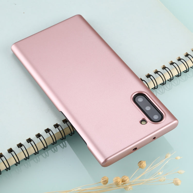 For Galaxy Note 10 Solid Color Plastic Protective Case