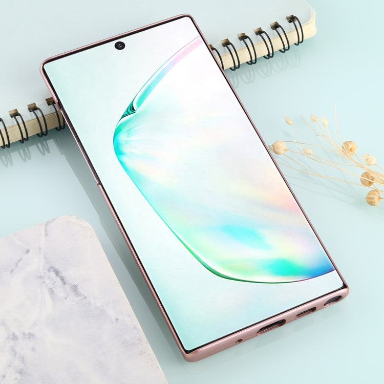 For Galaxy Note 10 Solid Color Plastic Protective Case