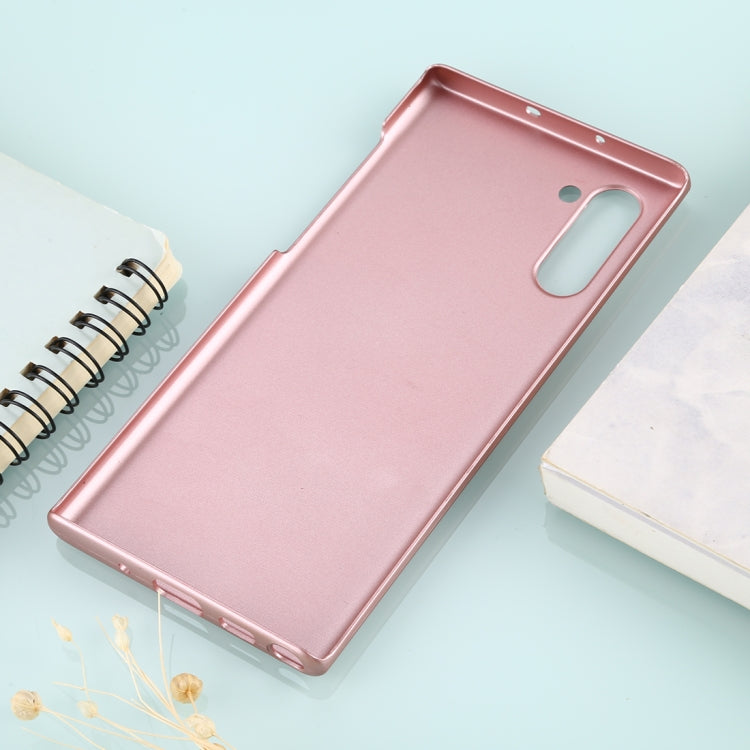 For Galaxy Note 10 Solid Color Plastic Protective Case